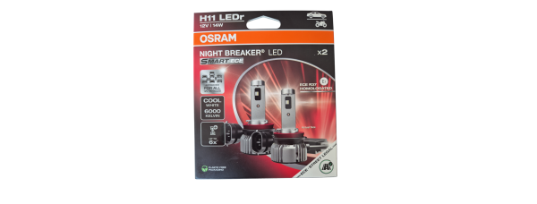 H11 LED LEMPUČIŲ KOMPLEKTAS 64211 DWNBSM-ECE-2HB OSRAM LEGAL 12V 14W H11 LED LEMPUČIŲ KOMPLEKTAS 64211 DWNBSM-ECE-2HB OSRAM LEGAL 12V 14W