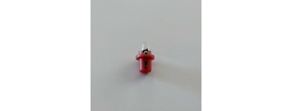 Lemputė 24v su korp.127RL LED Raud.