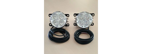 DIENOS ŠVIESOS LED ŽIB.APV. 90MM KOMPL.12/24 V MAGNET LAQ010 DRL