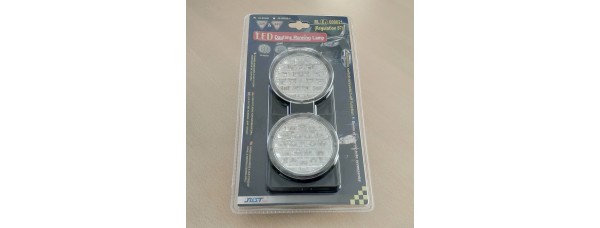 DIENOS ŠV. LED ŽIB. APVALŪS 95 MM 12/24V JS-09309 DRL