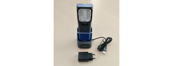 6 LED Darbinė lempa PHILIPS ĮKRAUNAMA LANKSTOMA RCH21