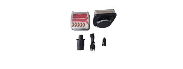 Galin. LED žibintų komplektas 12V su magnetais belaidis L2321-WL Galin. LED žibintų komplektas 12V su magnetais belaidis L2321-WL